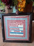 Merklap uit 1934., Antiek en Kunst, Antiek | Kleden en Textiel, Ophalen of Verzenden