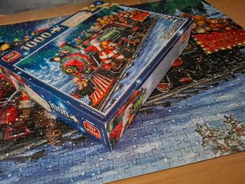 Puzzel Santa Expres 1000 stukjes  beschikbaar voor biedingen