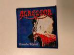 Agressor Towards Beyond metal rock logo patch embleem, Ophalen of Verzenden, Nieuw, Kleding