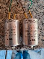 Arco 3,75 uF 380 V Condensator Elco, Gebruikt, Ophalen of Verzenden