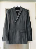 WE Heren Kostuum Mt 48 Grijs Colbert Krijtstreeppak Pantalon, Ophalen of Verzenden, Zo goed als nieuw, Maat 48/50 (M), Grijs