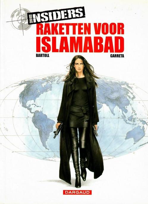 Insiders 3 Raketten voor Islamabad SC 1e druk 2003, Boeken, Stripboeken, Zo goed als nieuw, Eén stripboek, Ophalen of Verzenden