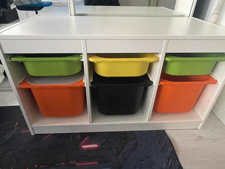 Trofast kast basiselement, Kinderen en Baby's, Kinderkamer | Commodes en Kasten, 90 tot 105 cm, 75 tot 100 cm, Minder dan 50 cm