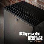 Klipsch Forte IV Black Ash Heritage Pair, Zo goed als nieuw, 120 watt of meer, Front, Rear of Stereo speakers, Ophalen