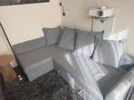 Ikea HOLMSUND hoek slaapbank donkergrijs, Ophalen, 210 cm, Tweepersoons, Zo goed als nieuw