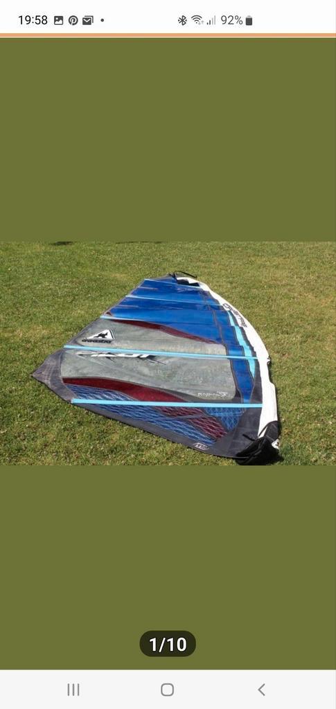 Windsurfzeilen, Watersport en Boten, Windsurfen, Zeil, Minder dan 5 m², Ophalen of Verzenden