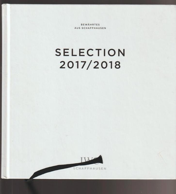 IWC Schaffhausen; selection 2017/2018; horloges, Boeken, Hobby en Vrije tijd, Zo goed als nieuw, Verzenden