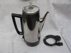 Iventum vintage koffiezetter percolator waterkoker, Witgoed en Apparatuur, Waterkokers, 1 tot 2 liter, Ophalen of Verzenden, Gebruikt