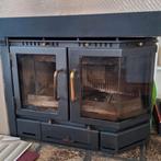 Barbas Hoek Houtkachel - Inbouw, Huis en Inrichting, Kachels, Ophalen, Gebruikt, Houtkachel, Inbouw