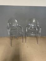 2 copie Kartell  stoelen, Huis en Inrichting, Ophalen, Kunststof, Gebruikt, Twee