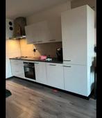 Rechte witte keuken, Huis en Inrichting, Ophalen of Verzenden, Zo goed als nieuw, Wit, Enkelwandige keuken