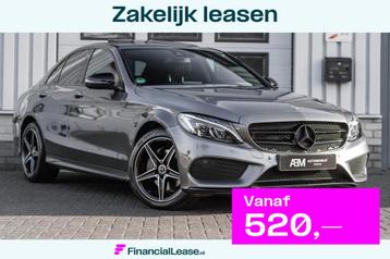 Mercedes C-Klasse C200 AMG 184PK PANO BURMESTER LEER NIGHT beschikbaar voor biedingen