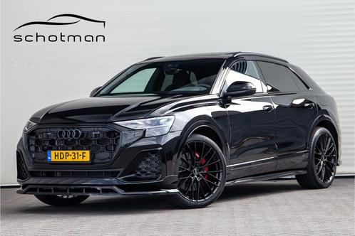 Audi Q8 60 TFSI e quattro Competition Pano, 4-wielsturing, R, Auto's, Audi, Te koop, Q8, 360° camera, 4x4, ABS, Achteruitrijcamera