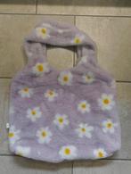 Lila fluffy tas met margrietjes Hema, Sieraden, Tassen en Uiterlijk, Tassen | Damestassen, Ophalen of Verzenden, Zo goed als nieuw