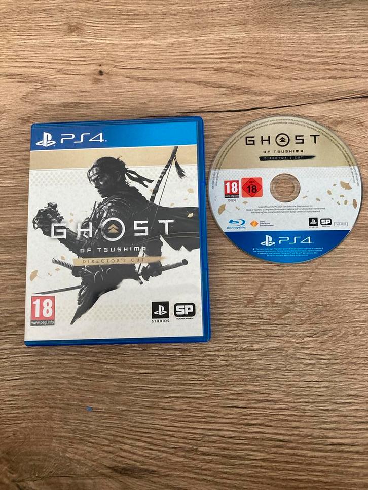 Ghost of Tsushima Director's Cut PS4 - Zo goed als nieuw, Spelcomputers en Games, Games | Sony PlayStation 4, Zo goed als nieuw