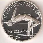 Cook Islands, 5 dollar, 1992, zilver, Postzegels en Munten, Munten | Oceanië, Zilver, Ophalen of Verzenden, Losse munt