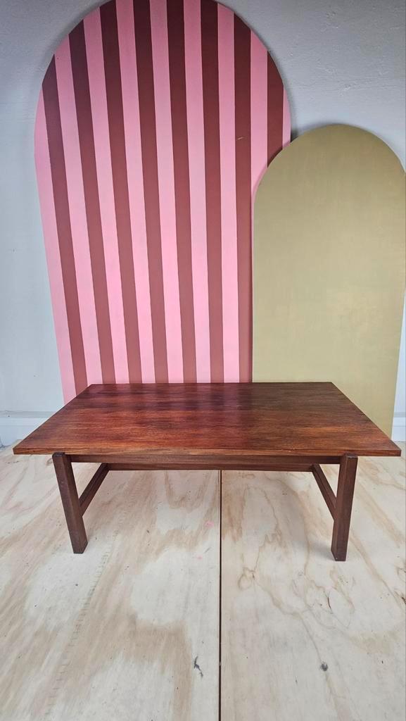 Pastoe japanse serieal sontafel vintage (draaibaar blad), Huis en Inrichting, Tafels | Salontafels, Minder dan 50 cm, 50 tot 100 cm