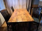 Eethoek/salontafel, Huis en Inrichting, Ophalen, Gebruikt, 50 tot 75 cm, Teakhout