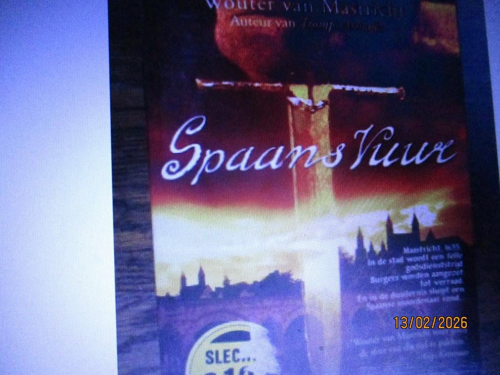 Spaans vuur Auteur: Wouter van Mastricht 978901125105 #, Ophalen of Verzenden, Gelezen
