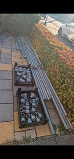 Steigerbuis en koppelingen 48,3 mm gebruikt, nette staat, Doe-het-zelf en Verbouw, Steigers, Ophalen, Zo goed als nieuw, Overige typen