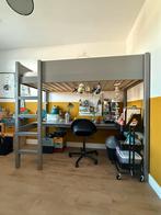 Hoogslaper Petite Amelie incl. Nova Matras en bureaustoel, Huis en Inrichting, Slaapkamer | Stapelbedden en Hoogslapers, 90 cm