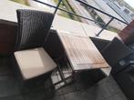 Tuinstoelen van Wicker,  INTRATUIN, Ophalen of Verzenden, Zo goed als nieuw, Teakhout, Stoel