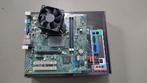 moederbord met E5400 CPU en RAM, Computers en Software, Gebruikt, DDR3, Micro-ATX, Intel