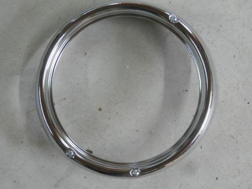 Koplampring VW Kever, staal, compleet met (stel)schroeven., Auto diversen, Auto-accessoires, Nieuw, Ophalen of Verzenden