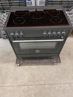 BERTAZZONI INDUCTIE FORNUIS MAT ZWART 5 ZONES, 60 cm of meer, Nieuw, Ophalen of Verzenden, Inductie