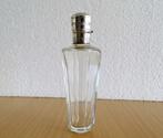 Antiek Kristal parfumflacon met Zilver dop ~ parfumflesje, Ophalen of Verzenden, Zilver