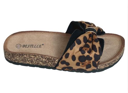 Ibiza Black leopard Slippers maat 40, Kleding | Dames, Schoenen, Nieuw, Slippers, Zwart, Ophalen of Verzenden