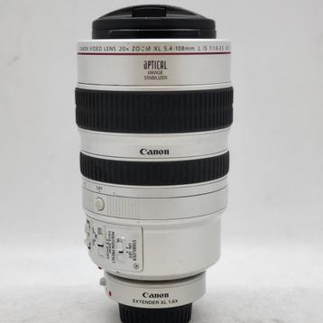 Canon Extender XL 1.6x 20x Zoom XL 5.4-108MM Video Lens - In beschikbaar voor biedingen