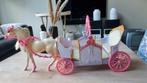 Barbie paardenkoets prinsessen koets, Ophalen, Gebruikt, Barbie