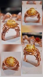 Mooie unieke elegante koperen ringen., Ophalen of Verzenden, Nieuw, 17 tot 18, Dame