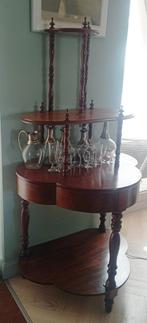 Prachtige antieke engelse etage/console kast mahoney., Antiek en Kunst, Antiek | Meubels | Kasten, Ophalen