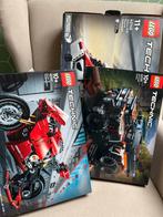 3 LEGO Technic Sets: Ducati, All-Terrain, Airbus Helikopter, Ophalen, Zo goed als nieuw, Complete set, Lego