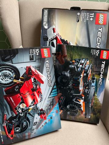 3 LEGO Technic Sets: Ducati, All-Terrain, Airbus Helikopter beschikbaar voor biedingen
