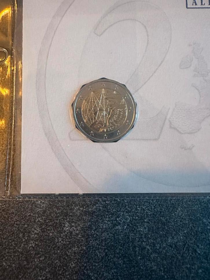 2 Euro Herdenkingsmunt Erasmus 2022 UNC, Postzegels en Munten, Munten | Europa | Euromunten, Losse munt, Ophalen of Verzenden