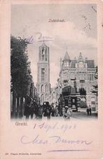 Utrecht - Zadelstraat (geanimeerd) gel. 1903, Ophalen of Verzenden, Voor 1920, Gelopen, Utrecht