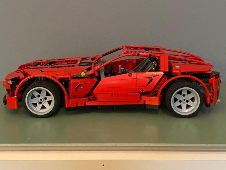 LEGO Technic 8070 Supercar, Kinderen en Baby's, Speelgoed | Duplo en Lego, Zo goed als nieuw, Lego, Complete set, Ophalen of Verzenden