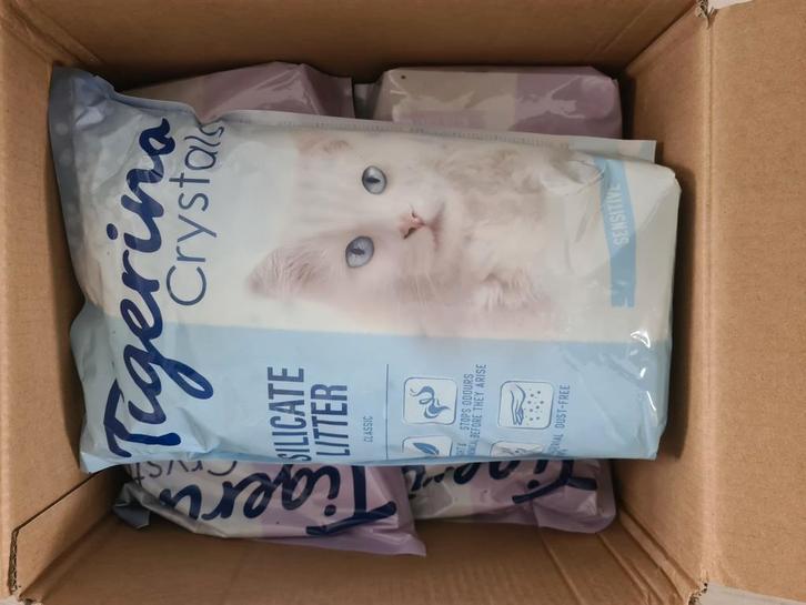 Tigerina crystals kattenbakvulling, Dieren en Toebehoren, Kattenbakken, Nieuw, Ophalen of Verzenden