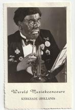Kerkrade blackface ansichtkaart Wereld Muziekconcours, Verzamelen, Ansichtkaarten | Nederland, Verzenden, Ongelopen, Limburg