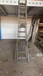 Ladder hout, Doe-het-zelf en Verbouw, Ladders en Trappen, Ophalen, Zo goed als nieuw, 2 tot 4 meter