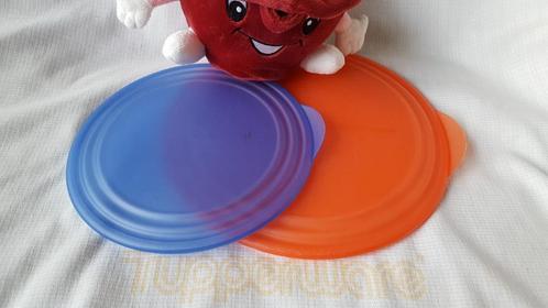 Tup. deksel 7: Eleganzia deksel 22 en 27 cm, Huis en Inrichting, Keuken | Tupperware, Gebruikt, Overige typen, Ophalen of Verzenden