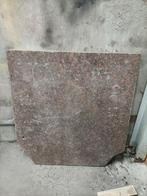 Plaat marmer 80x76x4.5, Doe-het-zelf en Verbouw, Platen en Panelen, Ophalen, Gebruikt, Overige materialen, 20 tot 50 mm