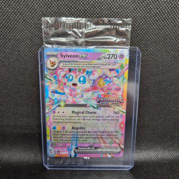 Sylveon EX Prismatic Evolutions NearMint Sealed  beschikbaar voor biedingen