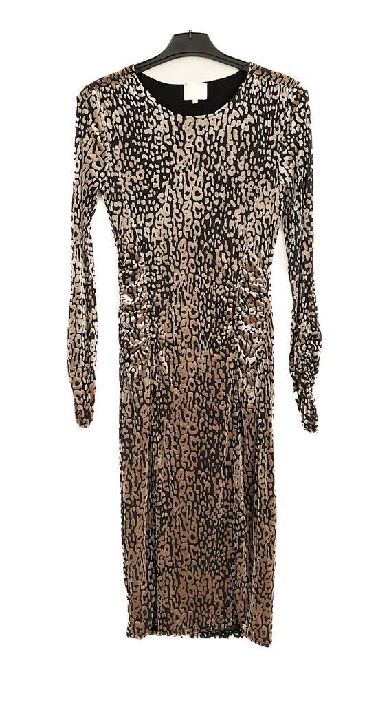Mooie jurk van Josh V XS/S, Kleding | Dames, Jurken, Zo goed als nieuw, Maat 34 (XS) of kleiner, Overige kleuren, Onder de knie