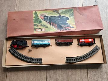 Vintage Bub Treinset Blikken Wagons beschikbaar voor biedingen