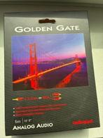 Audioquest Golden Gate Analoge Hifi kabel, Audio, Tv en Foto, Audiokabels en Televisiekabels, Ophalen of Verzenden, Nieuw, 2 tot 5 meter