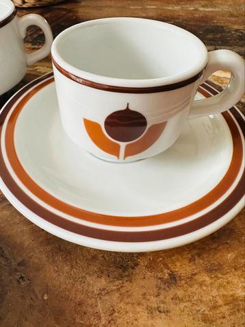 Vintage Mosa kop en schotels 62x beschikbaar voor biedingen